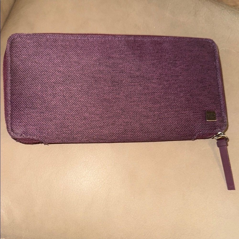 Mountain Equipment CO Purple Zip-Around Wallet
